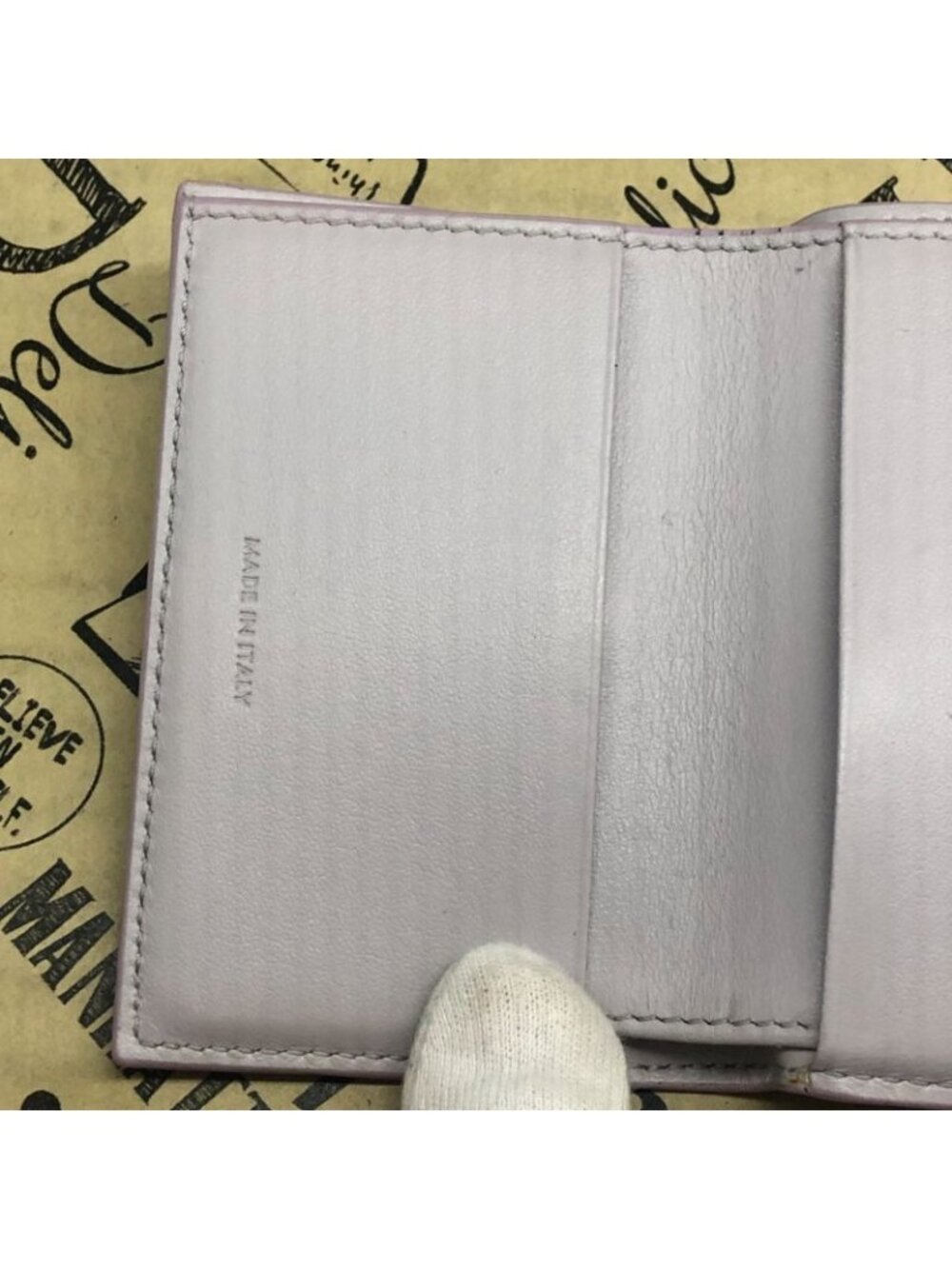 Celine Trifold Wallet Compact Card Billfold Coin - Picture 8 of 15